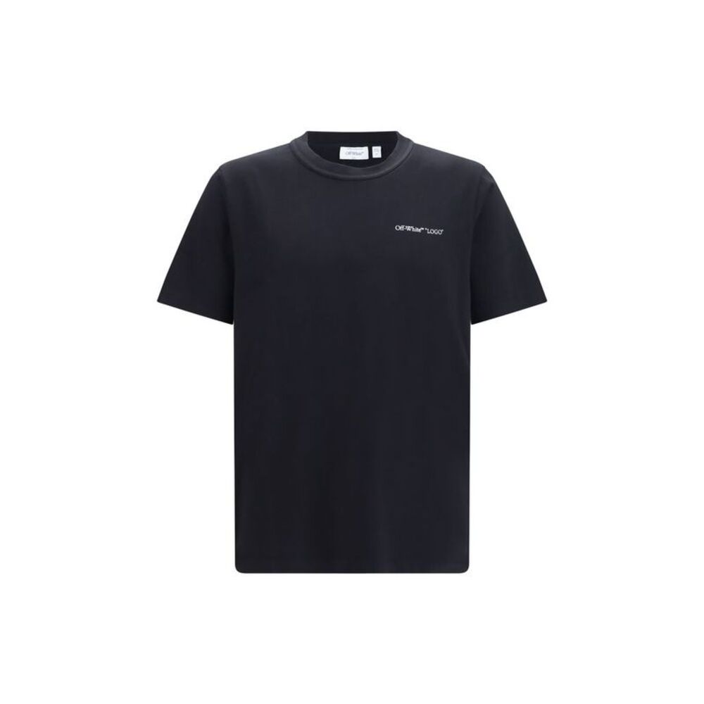 Off-White Black Cotton Men's T-Shirt